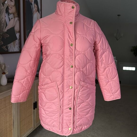 J. Crew Quilted Cocoon Puffer w/ PrimaLoft - Picture 2 of 8
